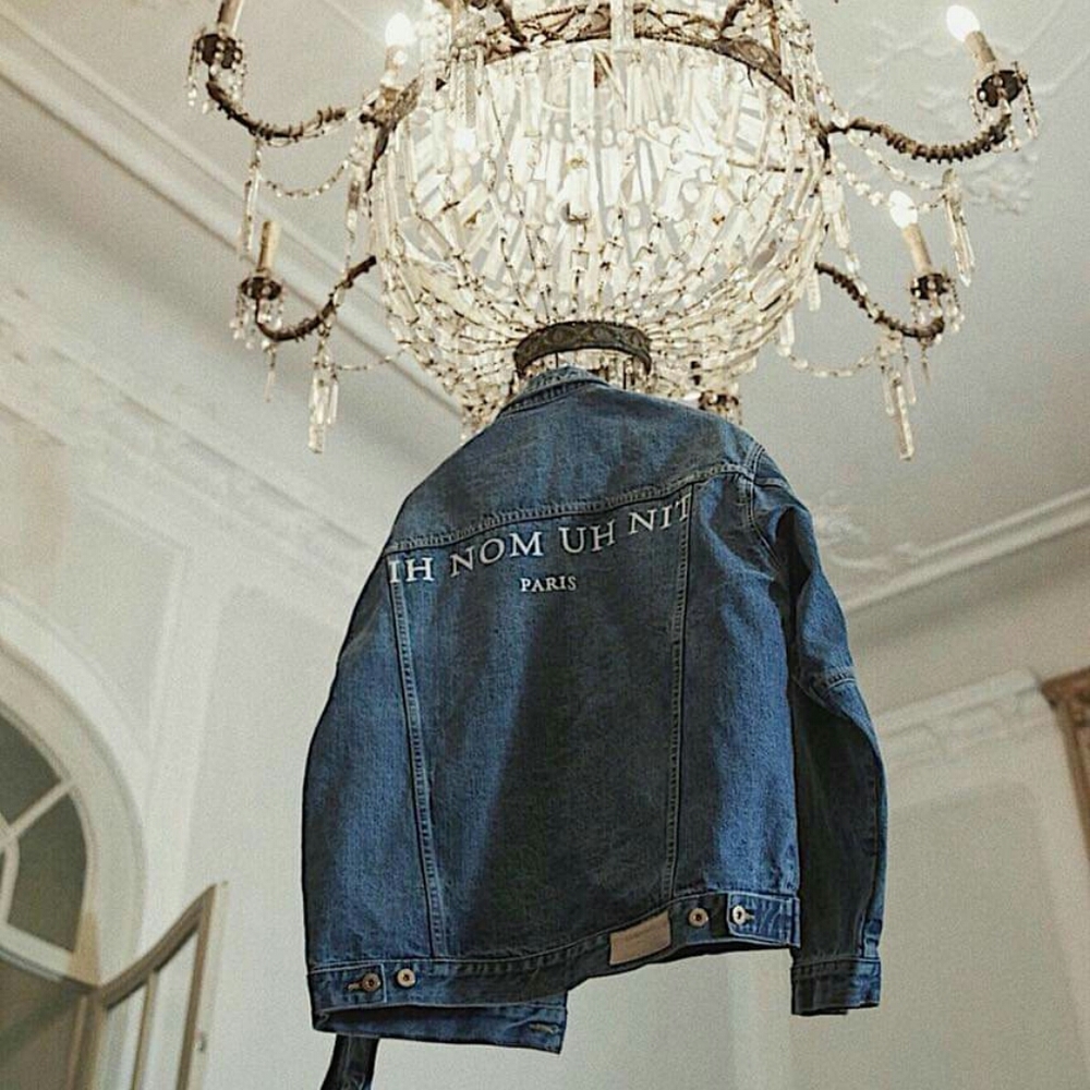 Ih Nom Uh Nit Paris FashionRunwayDenim Jean Jacket